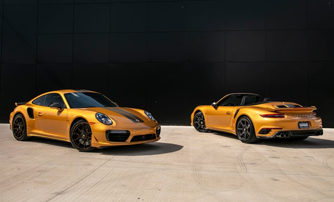 Porsche 911 Turbo S Exclusive Series Coupe and Convertible