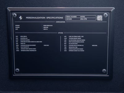 2025 Ferrari 296 GTB Base