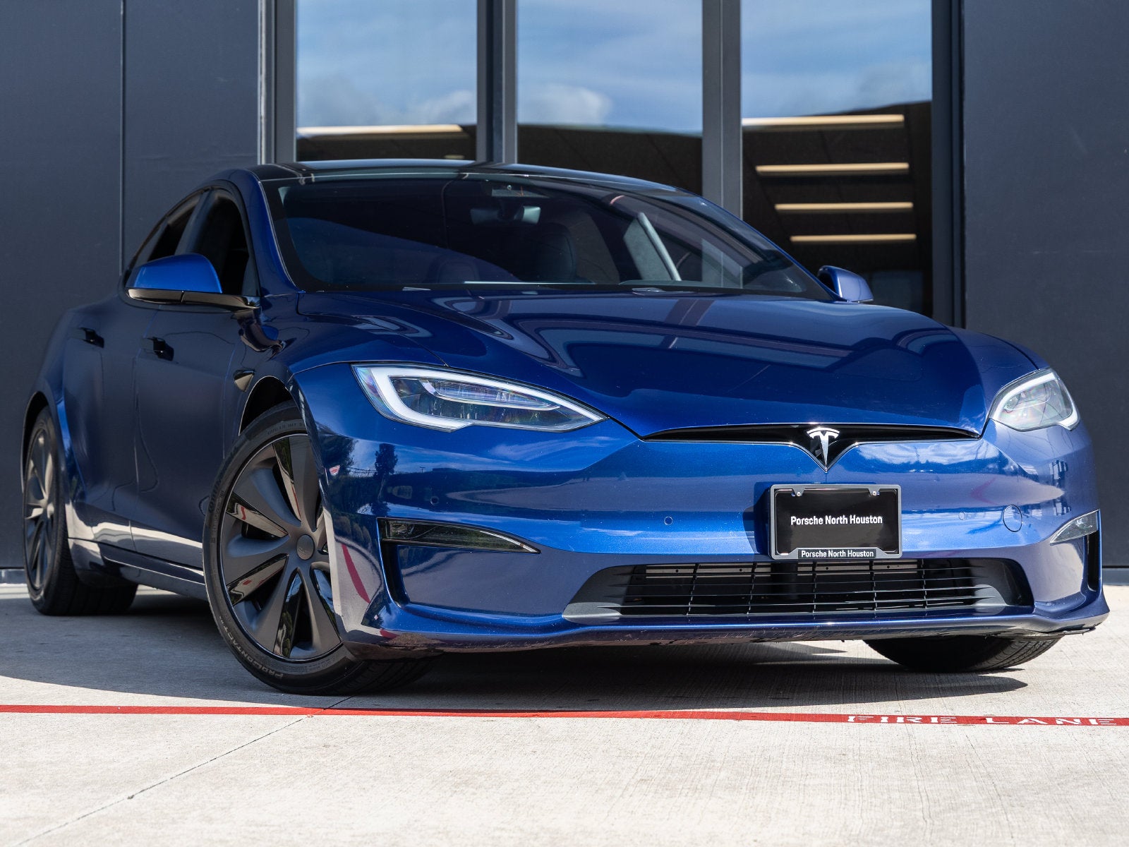 Used 2021 Tesla Model S Long Range Plus with VIN 5YJSA1E51MF454149 for sale in Houston, TX