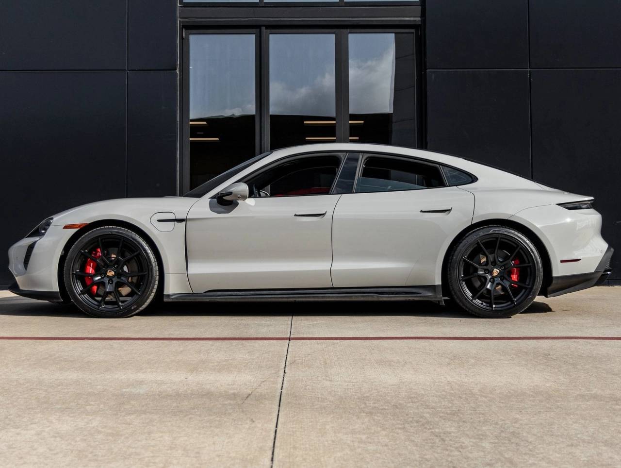 Certified 2023 Porsche Taycan GTS with VIN WP0AD2Y1XPSA47779 for sale in Houston, TX