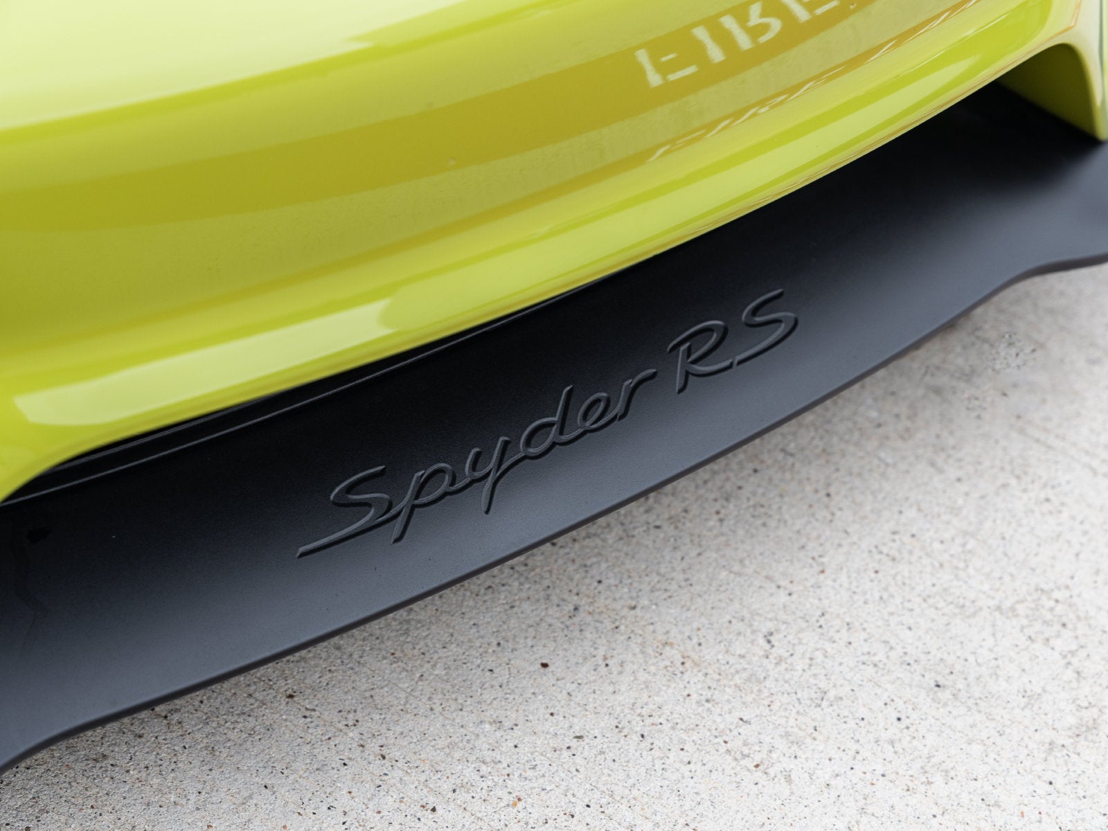 2025 Porsche 718 718 Spyder RS
