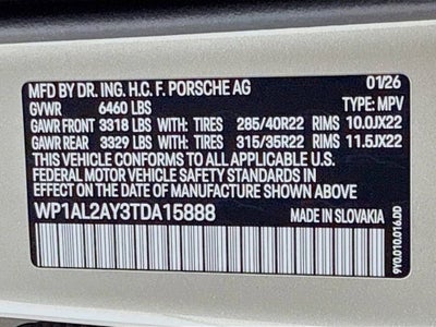 2026 Porsche Cayenne S