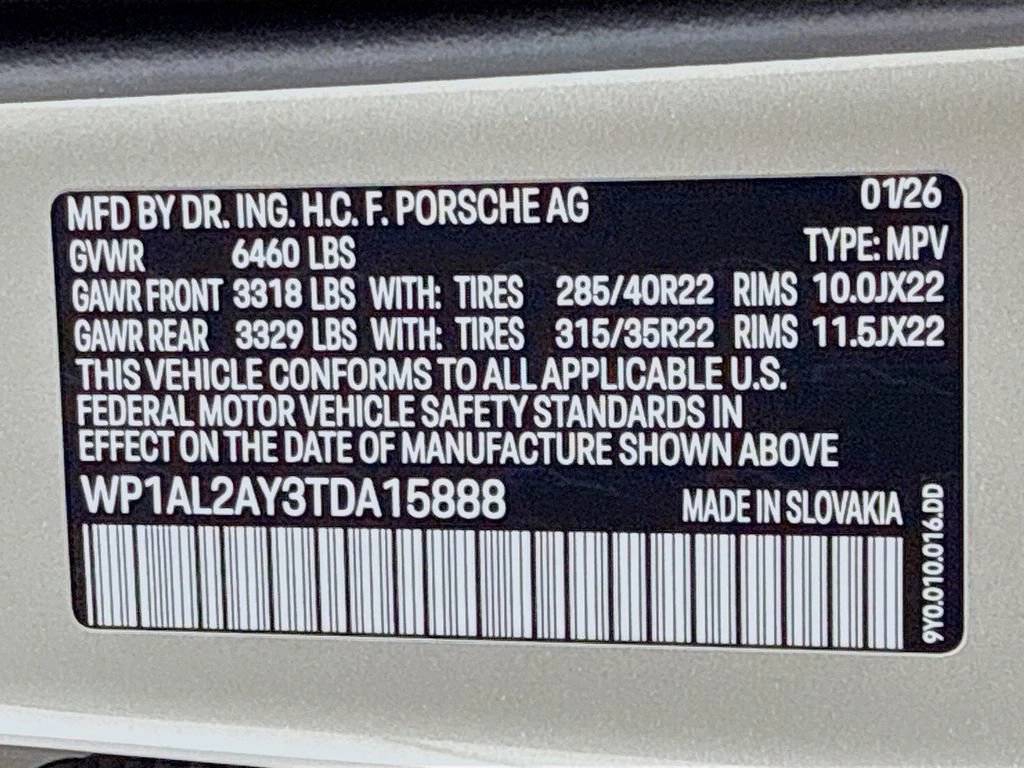 2026 Porsche Cayenne S