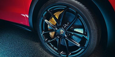 Porsche Cayenne Back View Houston TX