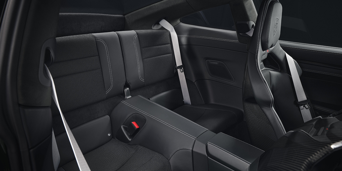 Porsche North Houston 2025 GT3 Touring seats