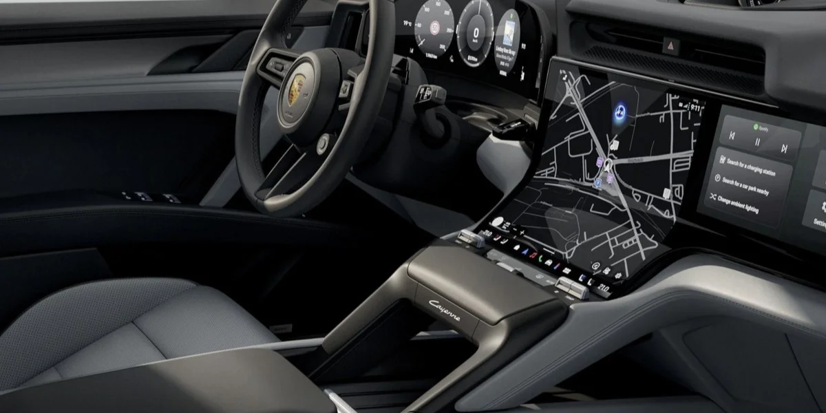 Infotainment and technology of %(YEAR) Porsche %(MODEL).