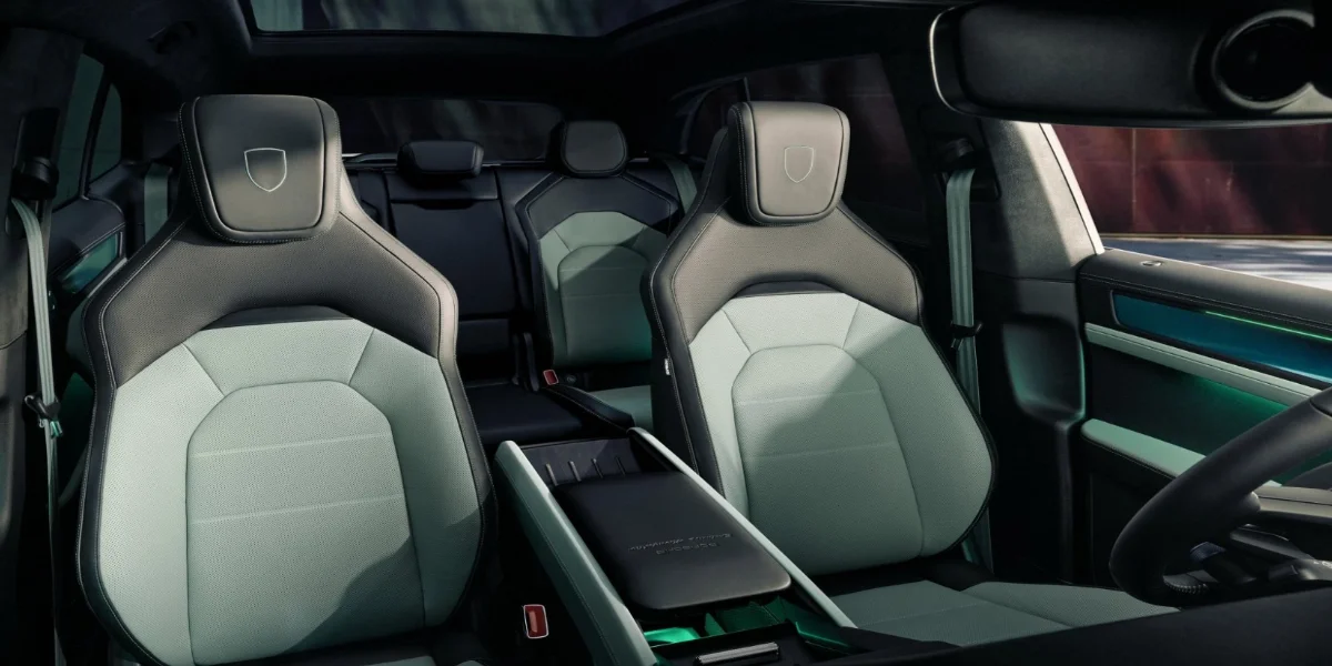 Interior of %(YEAR) Porsche %(MODEL).