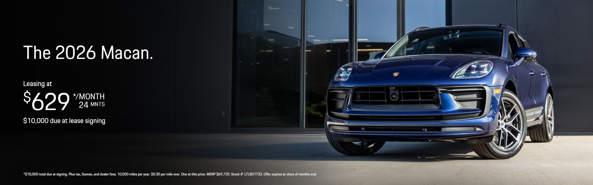 2026 Macan Lease Offer