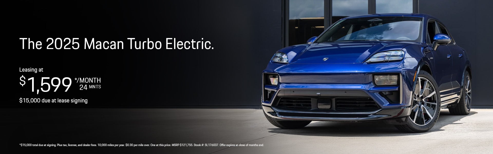 2026 Macan Turbo Electric Lease Offer