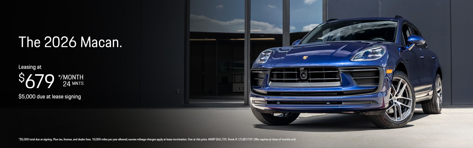 2026 Macan Lease Banner