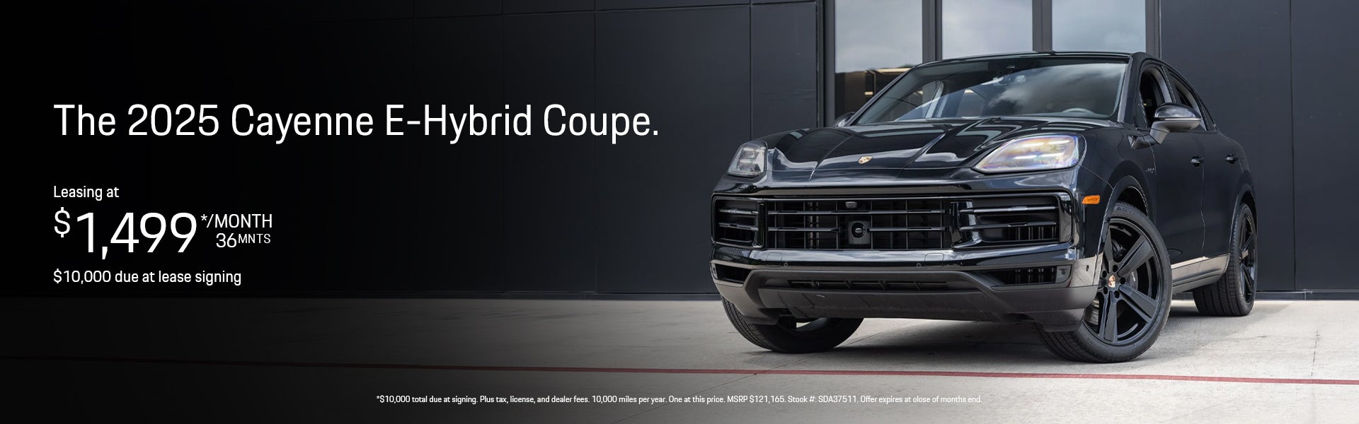 2026 Cayenne E-Hybrid Lease Special