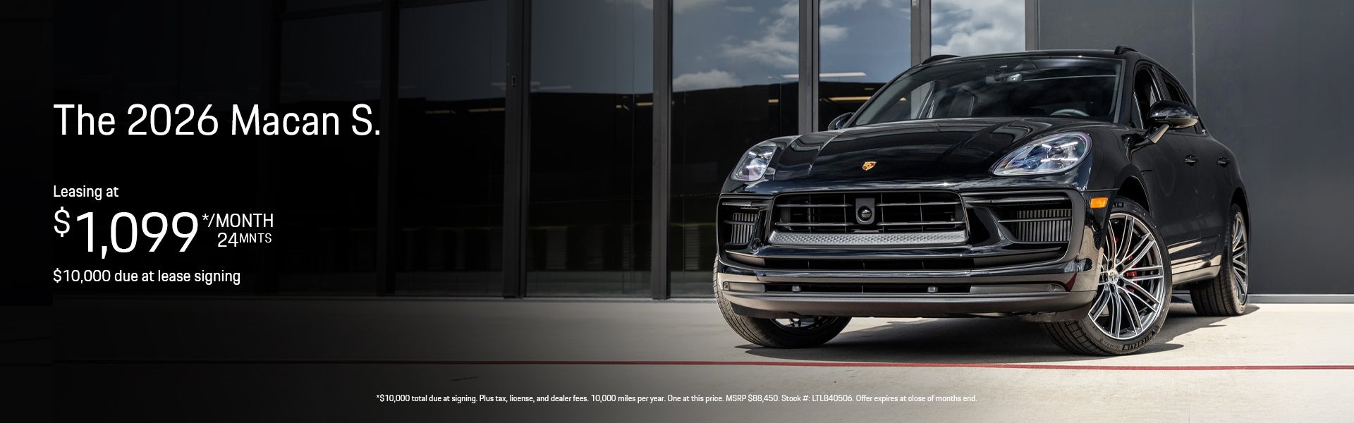 2026 Macan S Lease Special