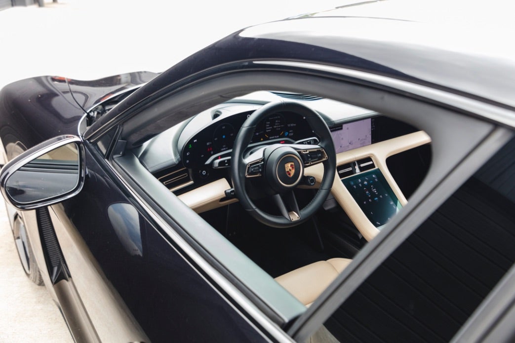  2023 Porsche Taycan Display Houston TX