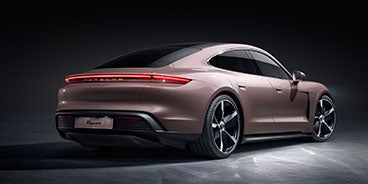 2021 Porsche Taycan Back View in Houston TX