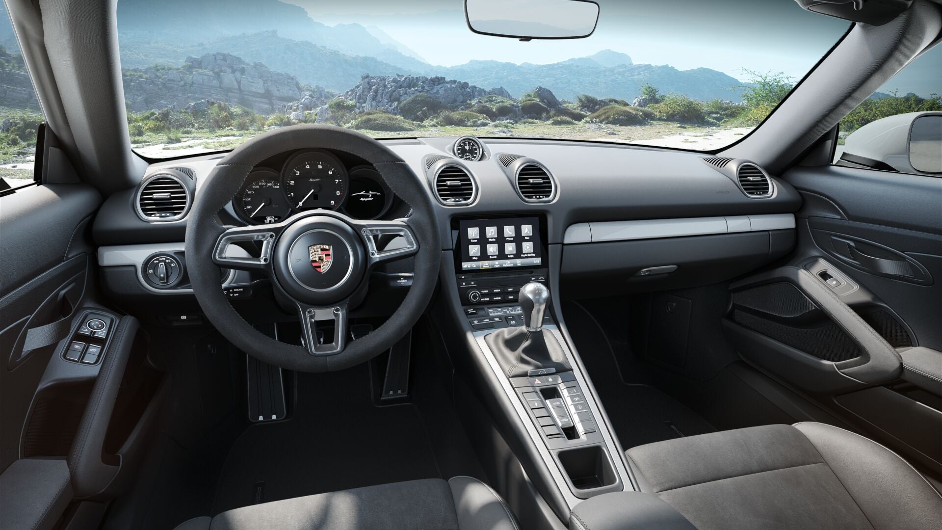 Porsche 718 Spyder Driving Dynamics in Houston TX