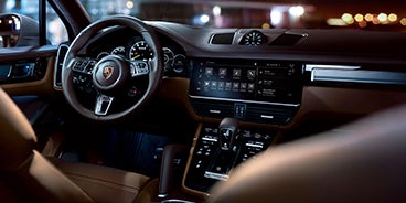 Porsche Cayenne Back View Houston TX