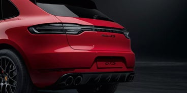Porsche Macan GTS from the Back
