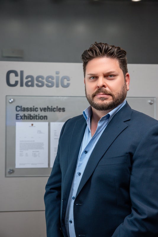 Porsche North Houston service advisor Jesus Moya