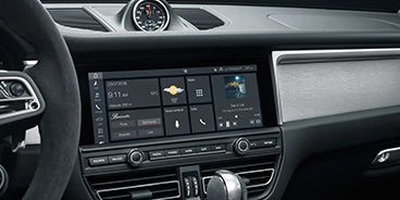 Porsche Macan display